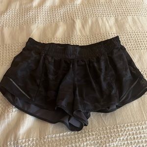 Lululemon Hotty Hot Camo shorts